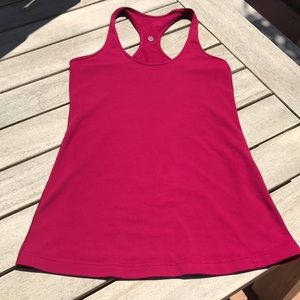 Maroon Lululemon Cool Racerback Tank 🍋